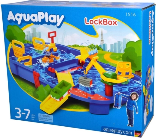 AquaPlay LockBox – tragbares Wasserkanal-Set für Kinder