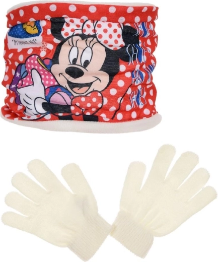Halswärmer und Handschuhe Minnie