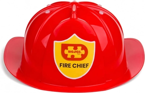 Bigjigs Toys Feuerwehrhelm für Kinder