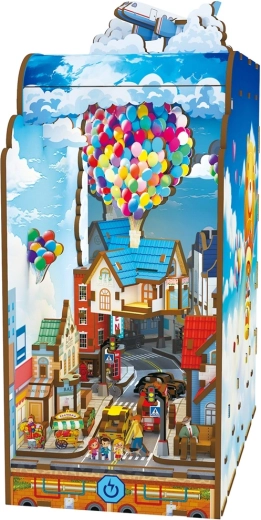 2Kids Toys Buchstütze – Miniaturhaus zwischen den Wolken