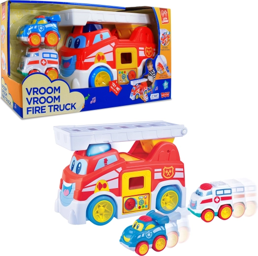 Feuerwehrauto mit Licht und Sound HAP-P-KID