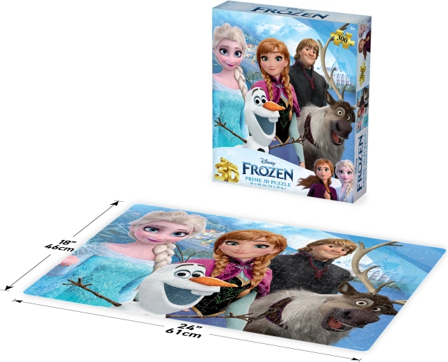 3D-Puzzle Disney Die Eiskönigin 300 Teile