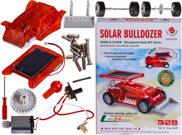Solar-Bausatz Bulldozer – 1 Stück