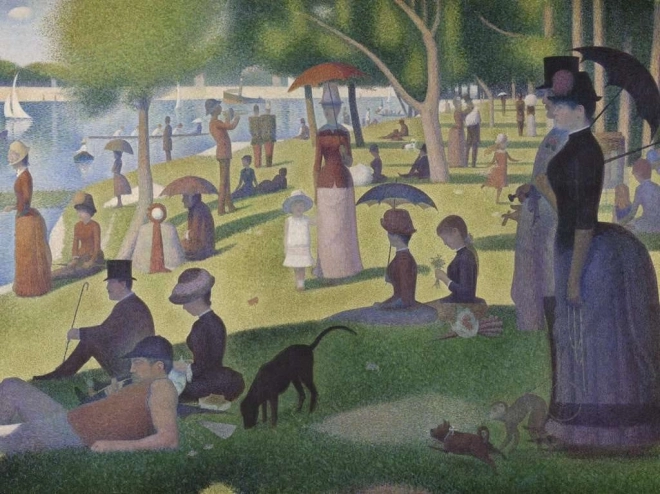 RAVENSBURGER Puzzle Ein Sonntagnachmittag auf der Insel La Grande Jatte, 1500 Teile