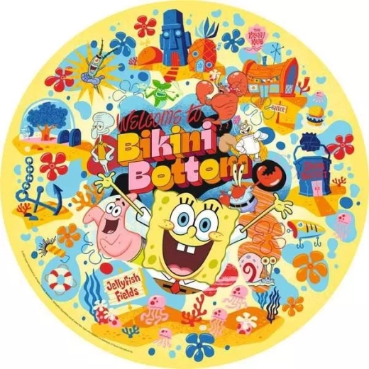 Ravensburger Rundpuzzle SpongeBob Schwammkopf 500 Teile