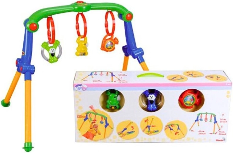 Baby-Spielbogen mit Rasseln