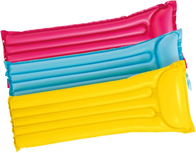 Aufblasbare Wasser-Luftmatratze 183 × 69 cm INTEX, blau