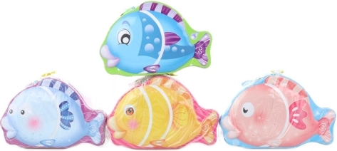 Metall-Sparkasse Fisch mit Schloss