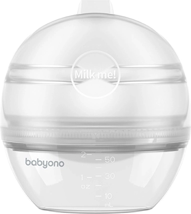 BabyOno Milchpumpe und Muttermilchsammler Milk Me 2-in-1