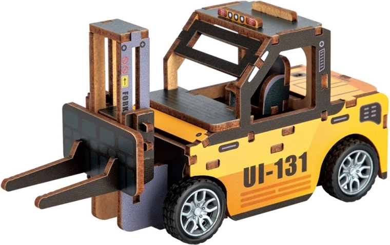 2Kids Toys 3D Holzbausatz Gabelstapler