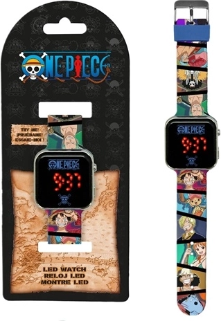 One Piece digitale LED-Armbanduhr