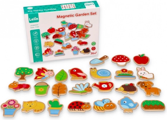 Magnetsets - Garten - Satz 24 Stück