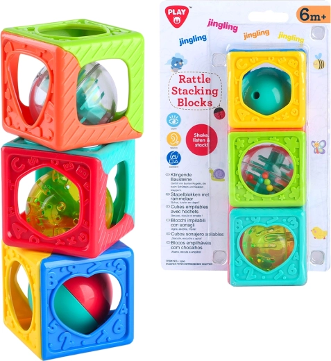 PlayGo Bausteine mit Rassel