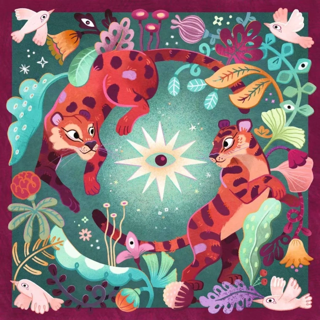 Ravensburger quadratisches Puzzle Art & Soul: Tierträume 756 Teile