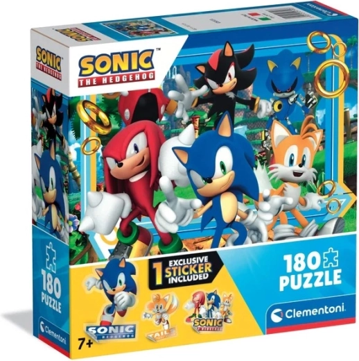 Puzzle CLEMENTONI Sonic der Igel 180 Teile