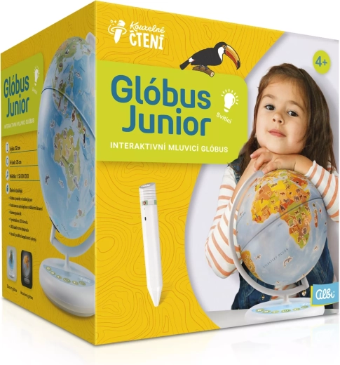 ALBI Magisches Lesen Globus Junior – interaktiver sprechender Globus für Kinder