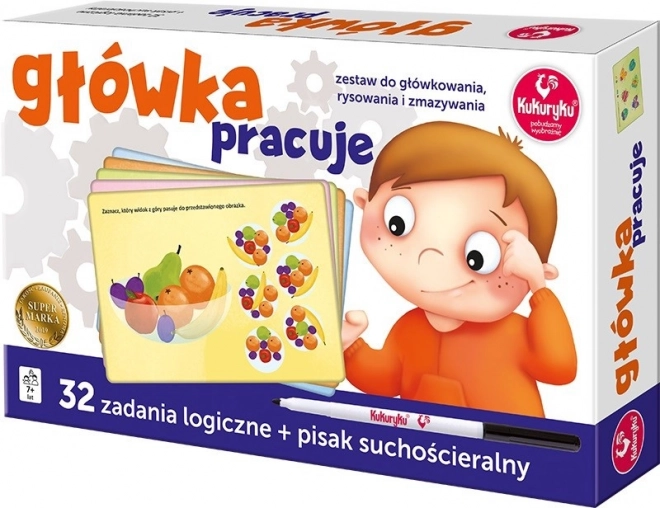 Köpfchen arbeitet – Lern- und Logikspiel für Kinder ab 7 Jahren