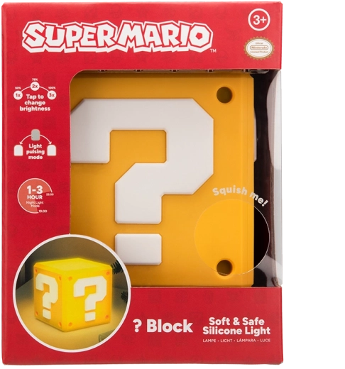 Super Mario SquishyGlo Licht – Frageblock