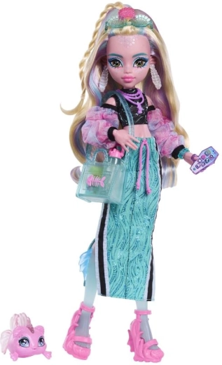 Monster High Puppe Lagoona Blue mit Zubehör