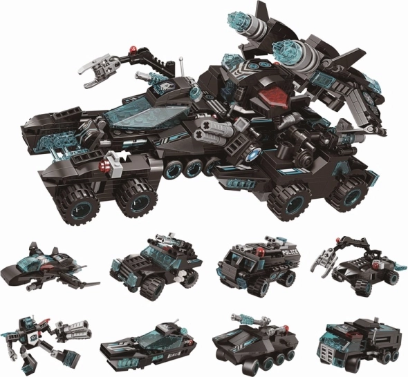 Qman Shadow Pulse Kampfwagen – Mini-Bausatz