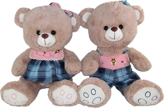 Plüschbär im Outfit 32 cm