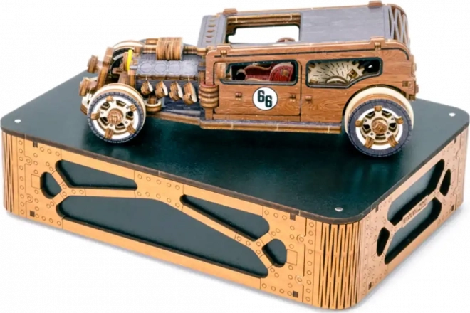 Holz-3D-Puzzle WOODEN CITY Hot Rod – limitierte Edition
