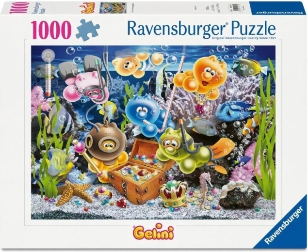 Ravensburger Puzzle Gelini: Unterwasser-Spaß mit 1000 Teilen