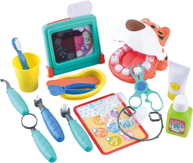 Playgo Zahnarzt-Set mit Tiger – 1 Stück