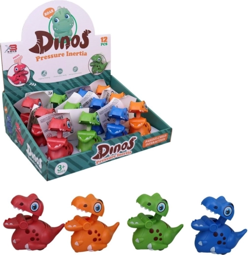 Drück-Dinosaurier 9 cm