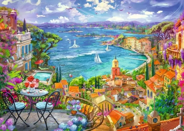 Ravensburger Puzzle Saint-Tropez 1000 Teile