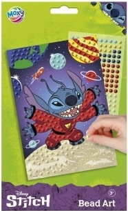 Bild basteln Stitch – Kreativ-Set mit Perlenstickern