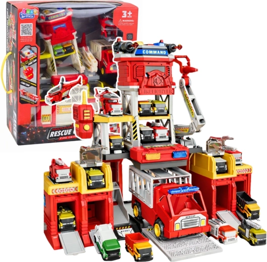 Feuerwehr-Rettungsstation – multifunktionale Basis mit Licht und Sound