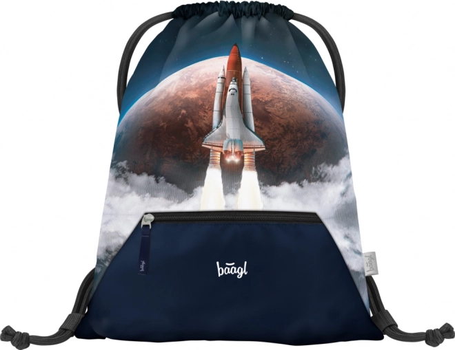 Beutel mit Tasche Space Shuttle
