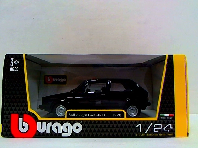 Bburago 1:24 Volkswagen Golf MK1 GTI schwarz 18-21089