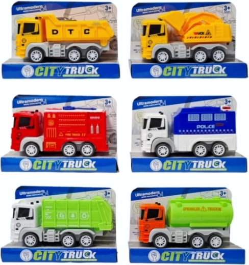 Buntes städtisches Nutzfahrzeug - 1 Stück