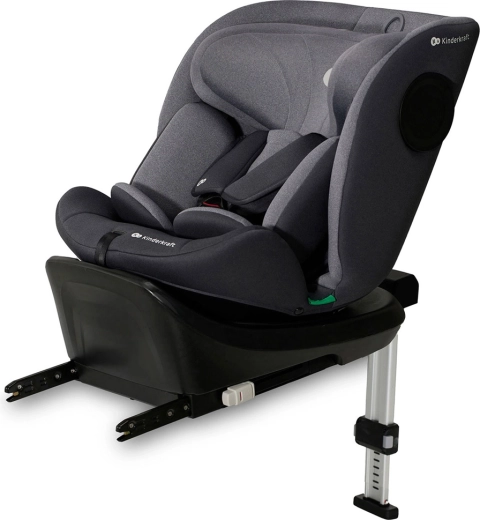 Kinderkraft Autositz I-360 i-Size 40–150 cm, grau