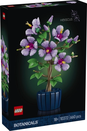 LEGO Botanicals Hibiskus 10372 – Bauset für Erwachsene