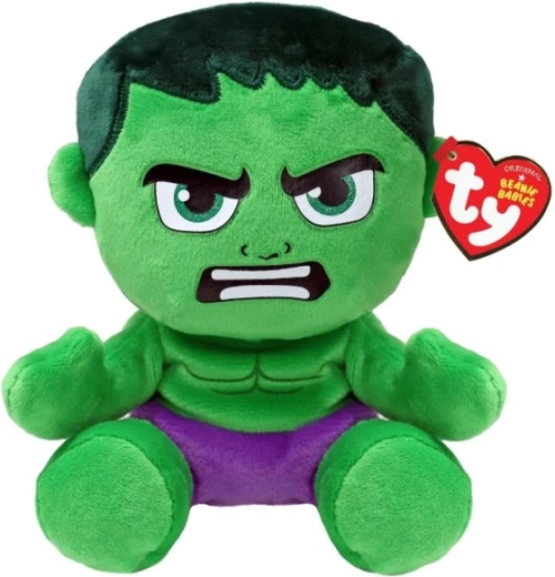 Ty Marvel Hulk Plüschfigur soft 15 cm - 1 Stück