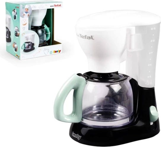 Mini-Tefal-Kaffeemaschine für Kinder mit Kännchen und Handpumpe