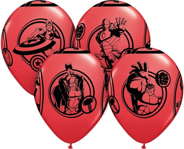 Gemar Latexballons Avengers (Spider-Man) 30 cm – Set 6 Stk.