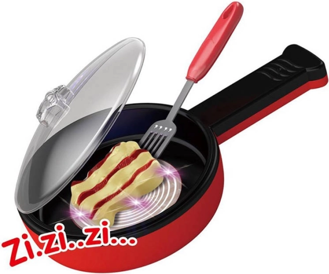 Zauberhaftes Küchen-Set mit Pfanne und Brateffekt
