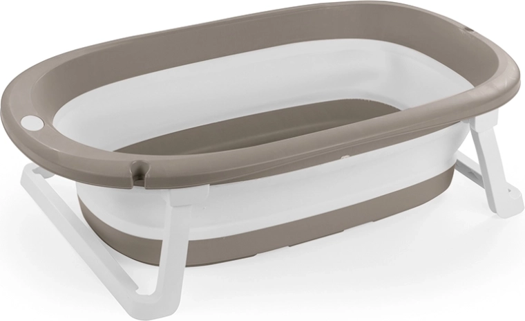 Faltbare Babybadewanne Stone Gray 75,5 × 46,5 cm