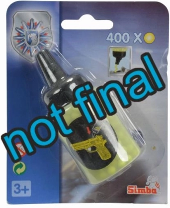 Dose mit Kugeln für Pistole, 400 Stk.