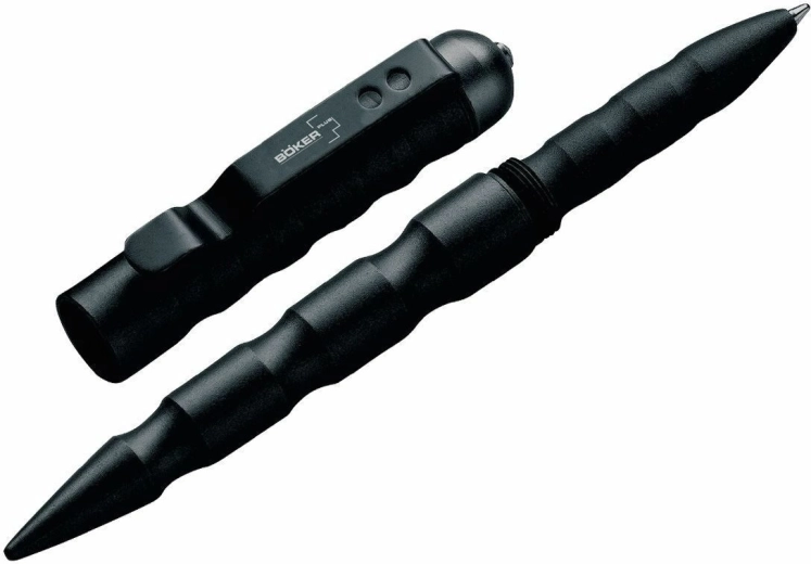 Taktischer Stift Böker Plus MPP aus Aluminium, schwarz