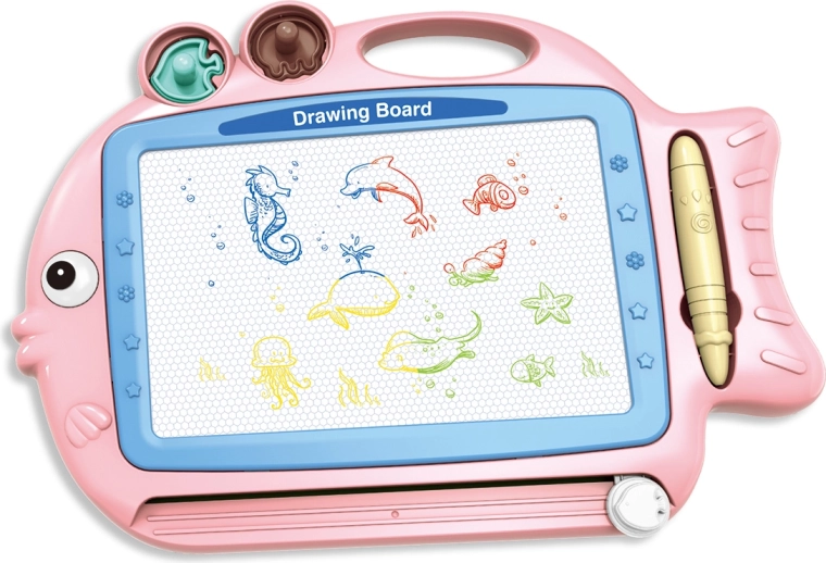 Beidseitige Maltafel Fisch 2-in-1 SPARKYS