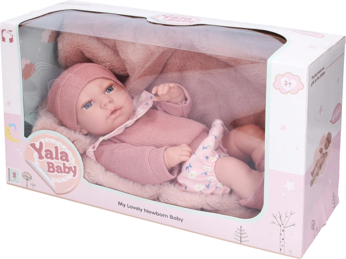 Puppe mit Decke 40 cm - 1 Stück