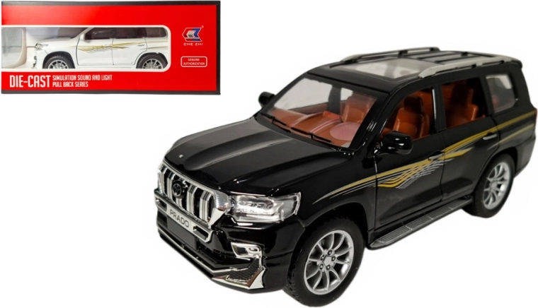 Metallmodell Toyota Land Cruiser Prado 1:24 mit Licht und Sound