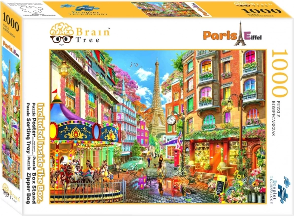 Puzzle Brain Tree Paris 1000 Teile