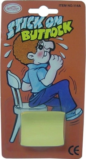 Angeklebter Hintern – Scherzartikel für Spaß mit Freunden
