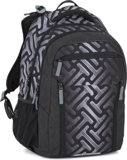 Bagmaster Porto Schulrucksack grau